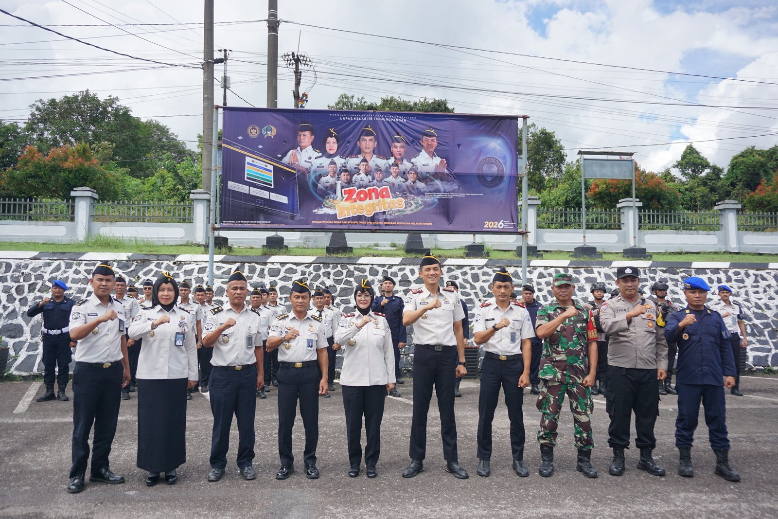 Lapas Tanjungpandan Perkuat Komitmen Zero Halinar Melalui Kunjungan Kerja Kakanwil Ditjenpas Kep. Babel